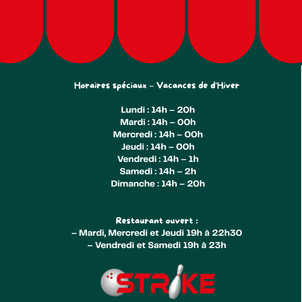 Informations - Bowling O'Strike Auxerre-Monéteau